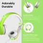 LilGadgets Connect+ Kids Premium Volume Limited Wired Headphones with SharePort and Inline Microphone (Children, Toddlers) - Green LilGadgets Connect+ Kids Premium Volume Limited Wired Headphones with SharePort and Inline Microphone (Children, Toddlers) - Green