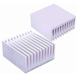 OdiySurveil 4-Pack Aluminum Chipset Heatsink, Heat Diffuse Dissipation Cooling Fin for CPU LED Power Amplifier Transistor Semiconductor