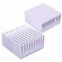 OdiySurveil 4-Pack Aluminum Chipset Heatsink, Heat Diffuse Dissipation Cooling Fin for CPU LED Power Amplifier Transistor Semiconductor