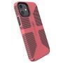 Speck Products CandyShell Pro Grip iPhone 12, iPhone 12 Pro Case, Raspberry Kiss Red/Slate Grey (137602-9240)