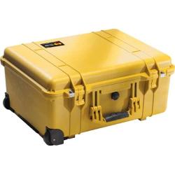 Pelican 1560 Camera Case With Foam (Yellow)