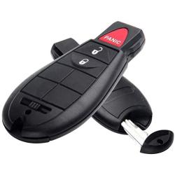 ECCPP M3N5WY783X 1X Replacement Uncut 433MHz Keyless Entry Remote Key Fob for C hrysler 300 Town & Country/for D odge Durango Challenger Charger Journey Grand Caravan/for V olkswagen Routan IYZ-C01C