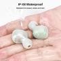 TOZO T6 True Wireless Earbuds Bluetooth Headphones Touch Control with Wireless Charging Case IPX8 Waterproof TWS Stereo Earphones in-Ear Built-in Mic Headset Premium Deep Bass for Sport (Green)