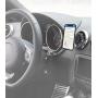 Samsonite - 2 Pack Car Phone Holder with Easy Snap Technology, Universal Magnetic Phone Car Mount, Fits Most Air Vents, 4 Metal Plates Included, Fits Most Phones Including iPhone and Samsung