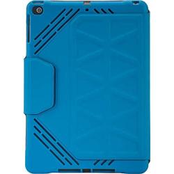 Targus 3D Protection Case for Apple iPad (6th / 5th gen), iPad Pro (9.7-Inch), iPad Air 2 & iPad Air with Slim TriFold Stand Cover, Multi-Angle Viewing, Magnetic Sleep/Wake Closure, Blue (THZ61202GL)