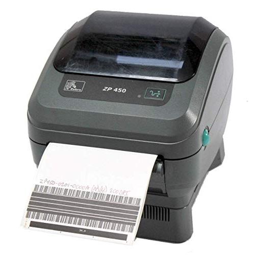 Zebra ZP 450 ZP450-0201-0000A Direct Thermal Barcode Label Printer Network USB Peeler 203dpi (Renewed)