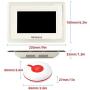 Retekess T114 Restaurant Pager System,Caregiver Paging System,3 LED Large Screen Display,1 Watch Pager,10 Emergency Call Buttons for Clinic,Cafe,Hotel