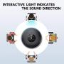 Bluetooth Speakerphone - Conference Speaker for 5-8 People Business Conference Phone 360º Voice Pickup 4 AI Microphone Self-Adaptive Conference Call Speaker Skype USB Speakerphone