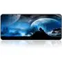 Large Gaming Mouse Pad with Nonslip Base|Extended XXL Size, Heavy|Thick, Comfy Foldable Mat for Desktop, Laptop, Keyboard, Consoles & More|Enjoy Precise (3PCS Combo)