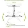 Kanto PDX680W Full Motion Articulating TV Wall Mount for 39-inch to 80-inch TVs Weighing up to 125 Pounds | Integrated Cable Management | Low Profile and 24 in Extension | White