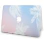 KECC Laptop Case Compatible with MacBook Pro 13'' (2021/2020/2019/2018/2017/2016) Plastic Hard Shell Cover A2338 M1 A2289 A2251 A2159 A1989 A1706 A1708 Touch Bar (Blue Feather)
