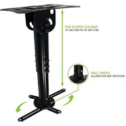Kanto P301 Universal Projector Mount for sloped ceilings (15- to 18-inch extension)