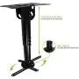 Kanto P301 Universal Projector Mount for sloped ceilings (15- to 18-inch extension)
