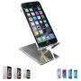 ArtsOnDesk Modern Art Desk iPhone Stand St204 Stainless Steel Satin Finish Patent Registered -- Especially Designed for Typing Compatible with all iPhones Google Pixel Samsung Mobile Ipad Perfect Gift