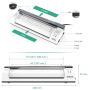 ABOX Laminator OL381C, A3 A4 Laminator Machine 5 in 1 Thermal Laminating Machine with Jam Release Switch, ABS Function, Corner Rounder, 16 Laminating Pouches for Home, Office and School