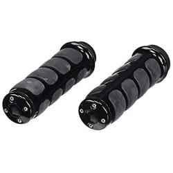 Kuryakyn 6321 Premium ISO Handlebar Grips for Electronic Throttle Control: 2008-19 Harley-Davidson Motorcycles, Gloss Black, 1 Pair