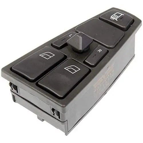 Dorman 901-0014 Front Driver Side Door Window Switch for Select Volvo Trucks , Black