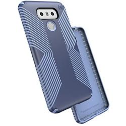 Speck Products Presidio Grip Cell Phone Case for LG G6 - Marine Blue/Twilight Blue