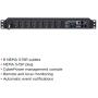 CyberPower PDU41001 Switched PDU, 120V/15A, 8 Outlets, 1U Rackmount