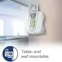 VTech CS6114 DECT 6.0 Cordless Phone with Caller ID/Call Waiting, White/Grey with 1 Handset