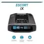 ESCORT IX Laser Radar Detector - Auto Learn Protection, Extreme Long Range, Bluetooth, Voice Alerts, OLED Display, Escort Live, Black