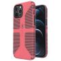 Speck Products CandyShell Pro Grip iPhone 12 Pro Max Case, Raspberry Kiss Red/Slate Grey (137609-9240)