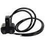 12v 16A Waterproof Motorcycle ATV 7/8inch Handlebar Double Control Kill Button Switch Headlight Turn Signal Light High/Low Beam ON Off On Switches CNC Aluminium Alloy