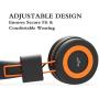 Elecder i37 Kids Headphones Children Girls Boys Teens Foldable Adjustable On Ear Headphones 3.5mm Jack Compatible Cellphones Computer MP3/4 Kindle School Tablet Orange/Black Elecder i37 Kids Headphones Children Girls Boys Teens Foldable Adjustable On Ear Headphones 3.5mm Jack Compatible Cellphones Computer MP3/4 Kindle School Tablet Orange/Black
