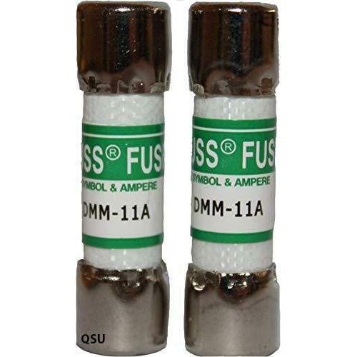 DMM-11A Fast Acting Digital Multi-Meter Fuse 10A 1000V 803293 (2 Pack) QSU