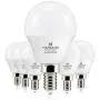 6 watt(60w Equivalent) Hansang LED Bulbs Light E12 Screw Base Candelabra Round Bulb 600 Lumen,High CRI,Daylight 5000K,G14 Decorative Bulb Non dimmable for Ceiling Fan 120V Pack of 6 (Daylight 5000K)