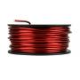 TEMCo 10 AWG Copper Magnet Wire - 1.5 lb 47 ft 155°C Magnetic Coil Red