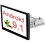 Binize 10 Inch Single Din Touch Screen in-Dash Android Car Stereo Multimedia Player(Fixed Screen),GPS Navigation Receiver,Bluetooth,FM,Dual USB,Mirror Link,Support Backup Camera(1006 2G RAM+16G ROM)