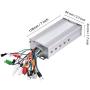 Electric Motor Controller,36V/48V 1000W Brushless Motor Sine Wave Controller for Electric Bicycle Scooter