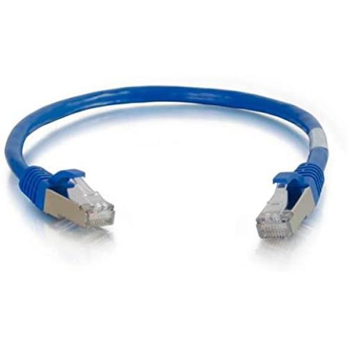 C2G 27241 Cat5e Cable - Snagless Shielded Ethernet Network Patch Cable, Blue (3 Feet, 0.91 Meters)