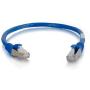 C2G 27241 Cat5e Cable - Snagless Shielded Ethernet Network Patch Cable, Blue (3 Feet, 0.91 Meters)