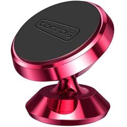 TORRAS Magnetic Car Mount, 360 Rotation Car Phone Holder for Dashboard Cell Phone Cradle Mount Compatible with iPhone SE/X / 8/7 / 6, Samsung Galaxy S10 / S9 / S9 Plus / S8 / S7, and More