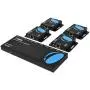 OREI 1x4 HDMI Extender Splitter Multiple Over Single Cable CAT6/7 1080P with IR Remote EDID Management - Up to 165 Ft - Loop Out - Low Latency - Full Support