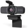 Amcrest 1080P Webcam with Microphone & Privacy Cover, Web Cam USB Camera, Computer HD Streaming Webcam for PC Desktop & Laptop w/ Mic, Wide Angle Lens & Large Sensor for Superior Low Light (AWC201-B)