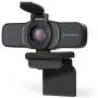 Amcrest 1080P Webcam with Microphone & Privacy Cover, Web Cam USB Camera, Computer HD Streaming Webcam for PC Desktop & Laptop w/ Mic, Wide Angle Lens & Large Sensor for Superior Low Light (AWC201-B)