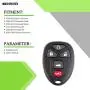 SCITOO Replacement for 2X5 Button Key Fob Keyless Entry Remote Fob Case for 04-16 Buick LaCrosse Chevrolet Malibu Pontiac G6 Series KOBGT04A SCITOO Replacement for 2X5 Button Key Fob Keyless Entry Remote Fob Case for 04-16 Buick LaCrosse Chevrolet Malibu Pontiac G6 Series KOBGT04A