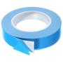 Thermal Tape, 25m x 20mm x 0.2mm Double Side Thermal Adhesive Tapes Cooling Pad Apply to Heatsink, LED, IGBT, IC Chip, Computer CPU,GPU, Modules, MOS Tube, SSD Drives