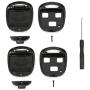 UTSAUTO Replacement For Lexus Key Fob Remote Shell Case Cover Fit For Lexus ES GS GX IS LS LX RX SC FCC-2 Pack