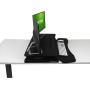 Dual Monitor Stand Up Desk | Desk Riser 32 Inch Wide by The House of Trade | Height Adjustable desks for Standing and Sitting