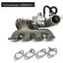 Turbocharger 55565353 667-203 w/Gaskets. Match with Turbine Oil Return Pipe & Oil Feed Line & Positive Crank Ventilation Valve Pipe Compatible with Chevy Cruze Sonic Trax & Buick Encore 1.4T