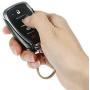 KKmoon Universal Car Vehicle Security System Burglar Alarm Protection Anti-Theft System 2 Black Remote Control