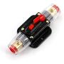 UTSAUTO Circuit Breaker 100Amp Resettable Fuse Circuit Breaker Auto Car Stereo Inline Fuse Holders Inverter, Manual Reset 12V-24V DC for Automotive Marine Boat Audio System Protection