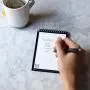 Rocketbook Smart Reusable Notebook - Dot-Grid Eco-Friendly Notebook with 1 Pilot Frixion Pen & 1 Microfiber Cloth Included - Scarlet Sky Cover, Mini Size (3.5'' x 5.5'') (EVR-M-K-CME) Rocketbook Smart Reusable Notebook - Dot-Grid Eco-Friendly Notebook with 1 Pilot Frixion Pen & 1 Microfiber Cloth Included - Scarlet Sky Cover, Mini Size (3.5'' x 5.5'') (EVR-M-K-CME)