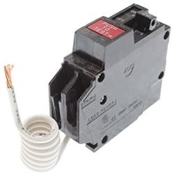 General Electric THQL1120GF Ground Fault Circuit Breaker, 1-Pole, 20-Amp, 120V