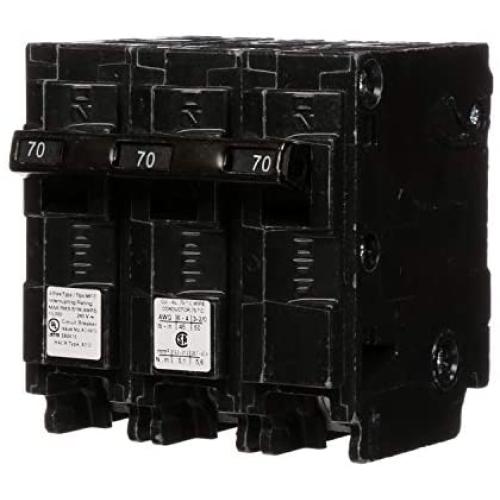 MP370 70-Amp Three Pole Type MP-T Circuit Breaker