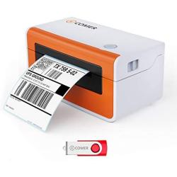 Comer Shipping Label Printer - Commercial Grade Direct Thermal High Speed Printer for Barcodes,Labels,Mailing,Shipping and More-150mm/s-4x6 Printer